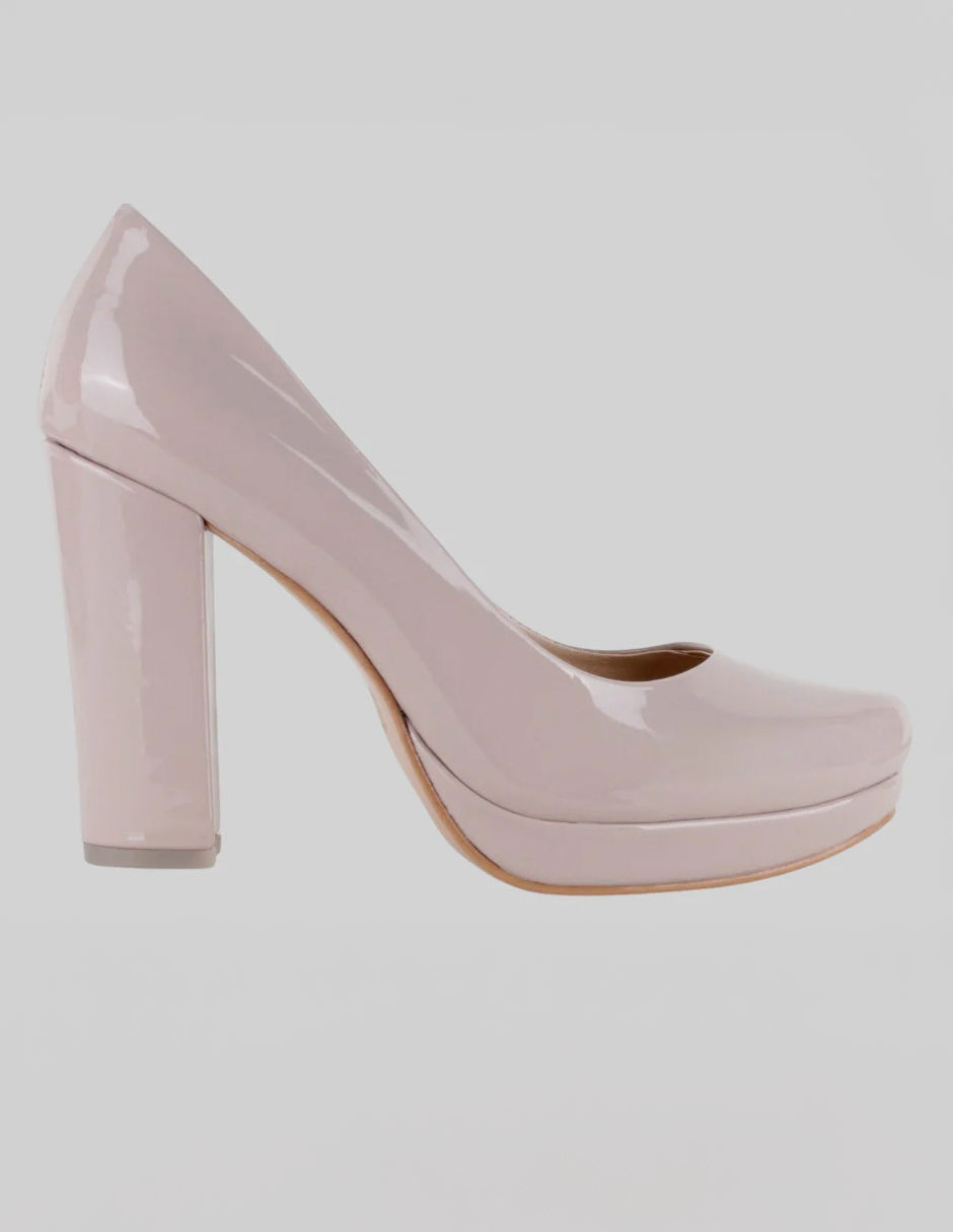Zapatillas Drop Day en Charol – Beige