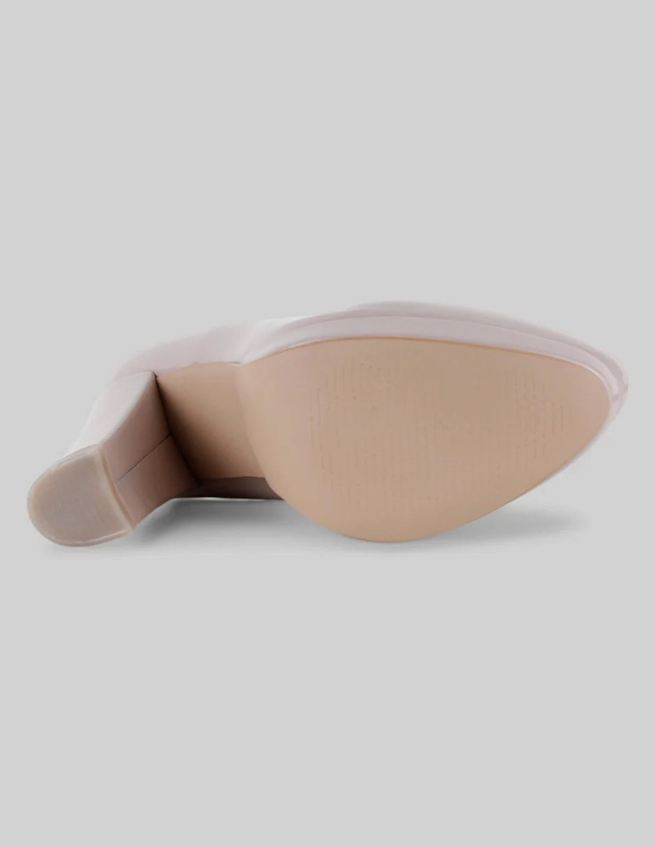 Zapatillas Drop Day en Charol – Beige