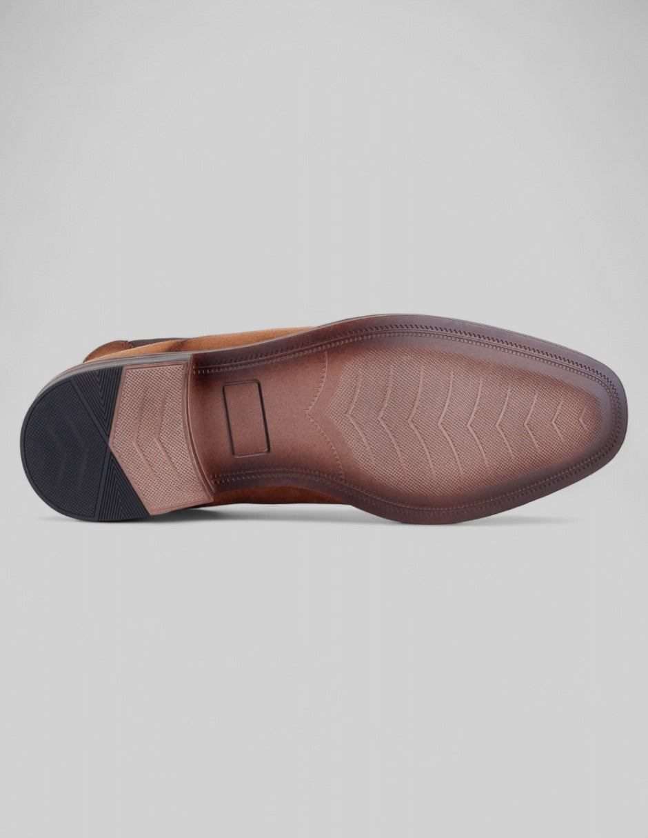 Botas casuales Signature Line en Piel – Café