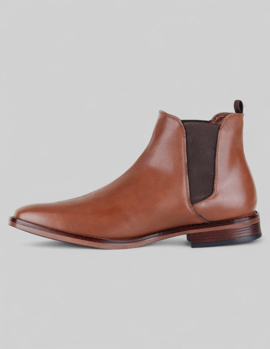 Botas casuales Signature Line en Piel – Café