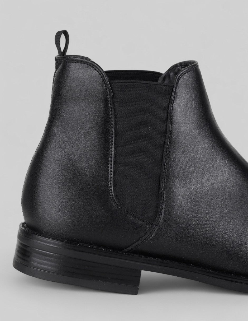 Botas casuales Signature Line en Piel – Negro