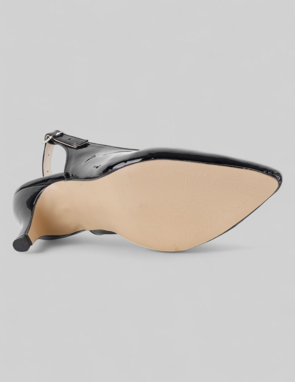 Zapatillas Classy en Charol – Negro