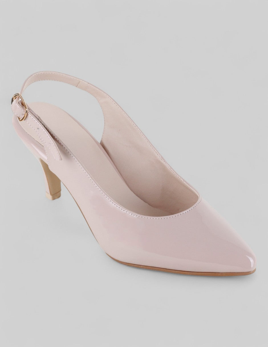 zapatillas Exterior Charol Color Beige Para Mujer De RBBASICS