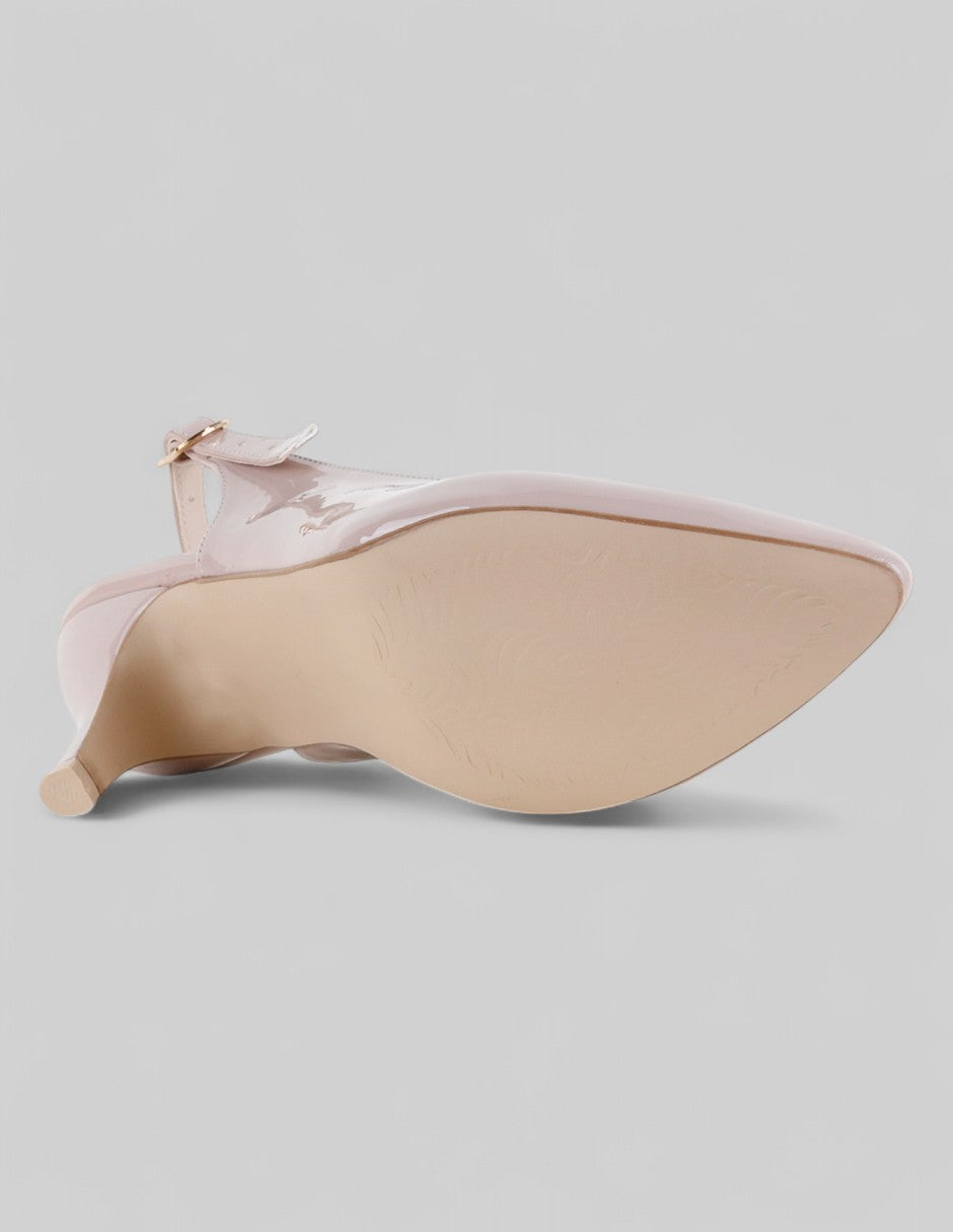 Zapatillas Classy en Charol – Beige