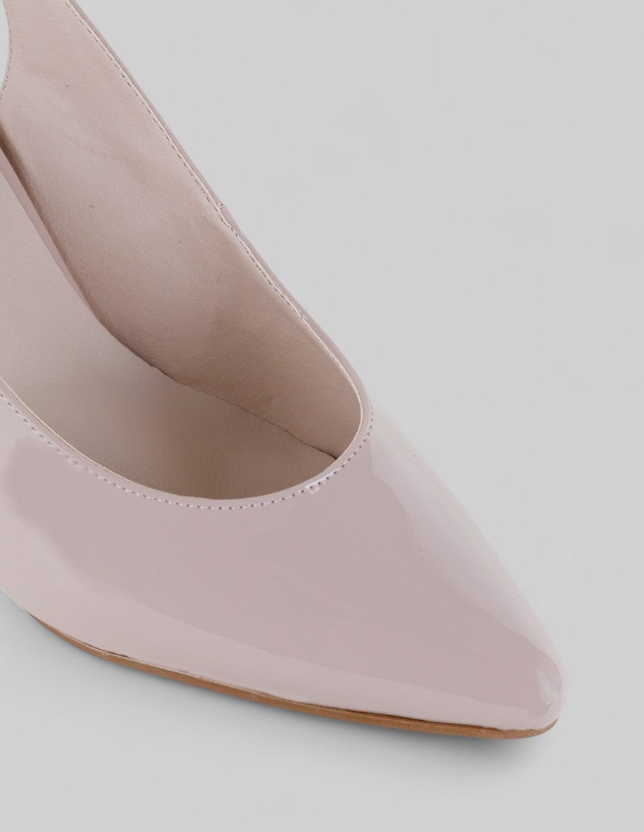 Zapatillas Classy en Charol – Beige