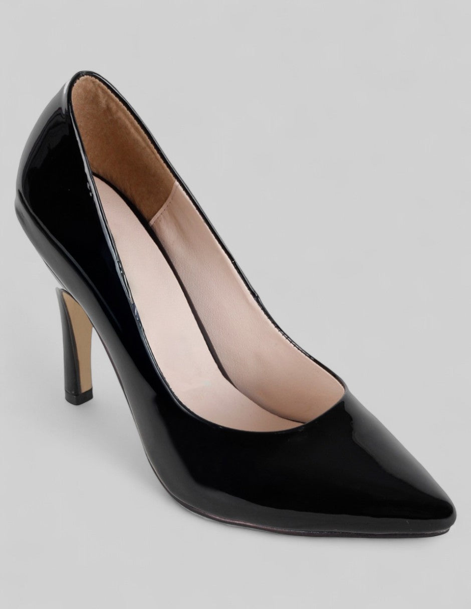 Zapatillas Exterior Charol Color Negro Para Mujer De RBBASICS