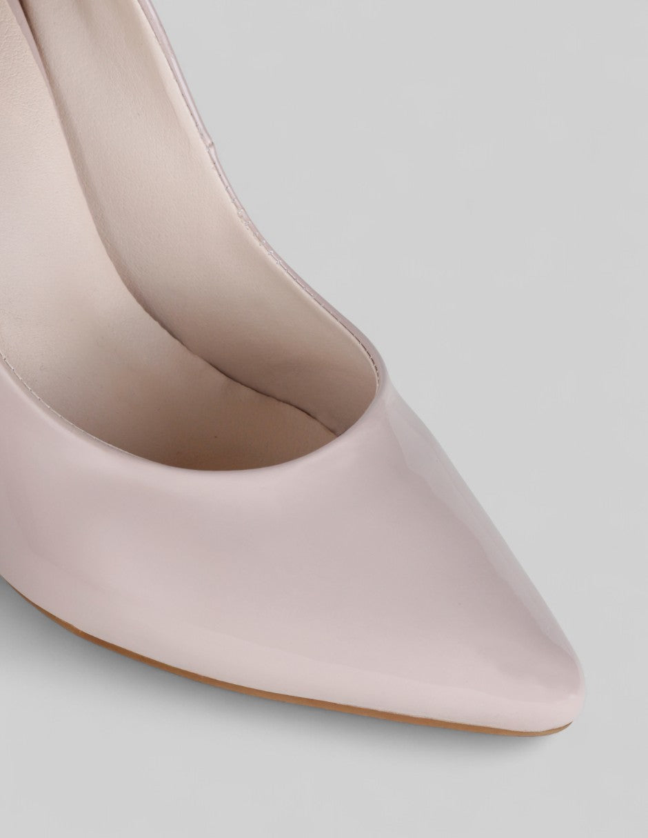 Zapatillas Classy en Charol – Beige