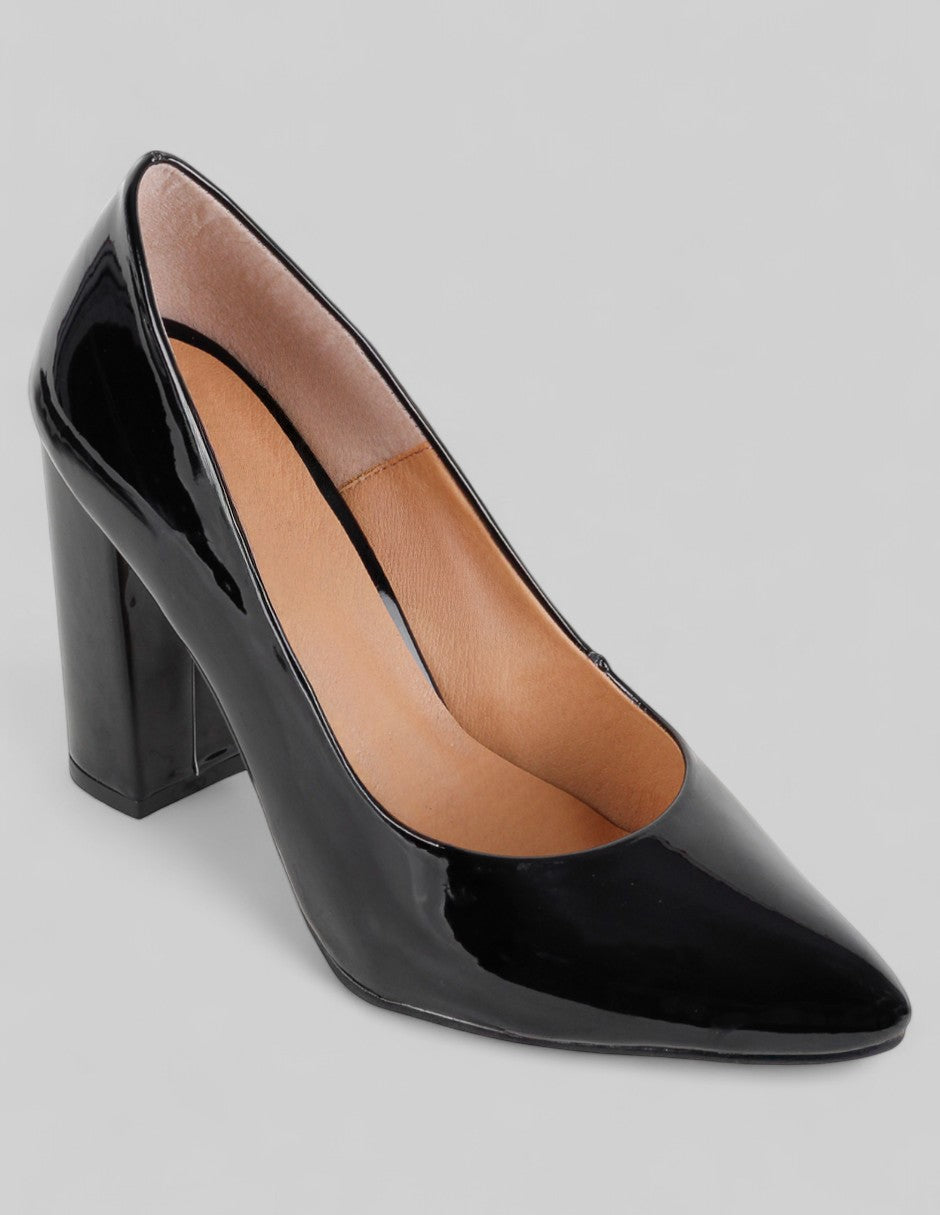 Zapatillas Exterior Charol Color Negro Para Mujer De RBBASICS