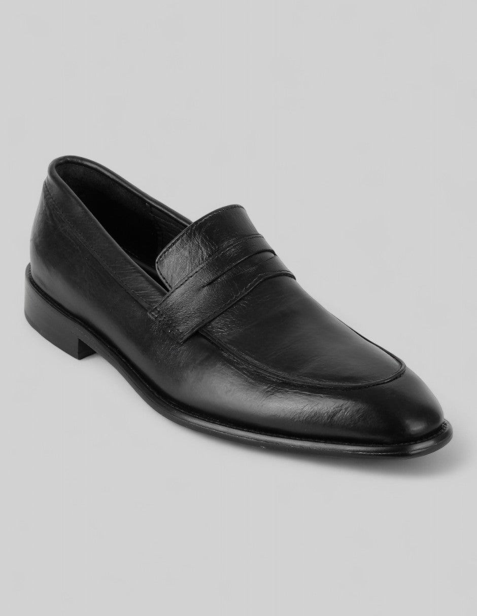 Mocasines Exterior Piel Color Negro Para Hombre De RBCOLLECTION
