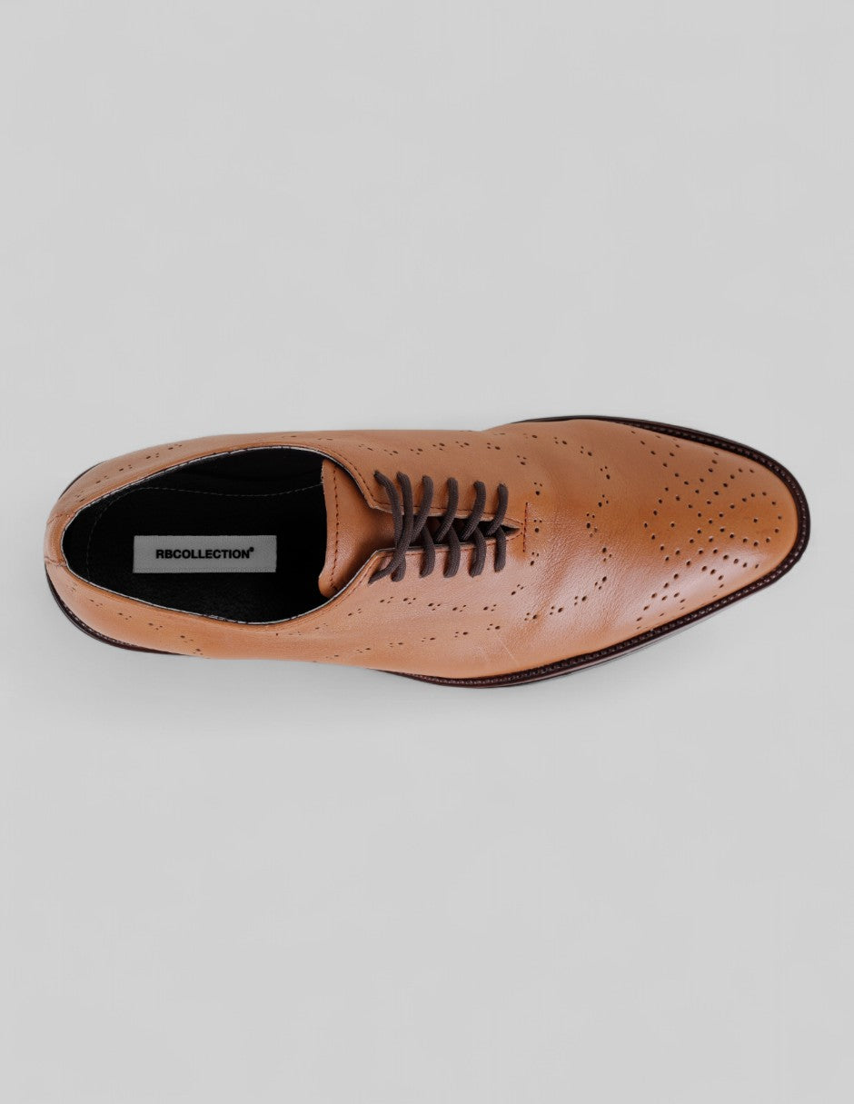 Zapatos de vestir Salerno en Piel – Café