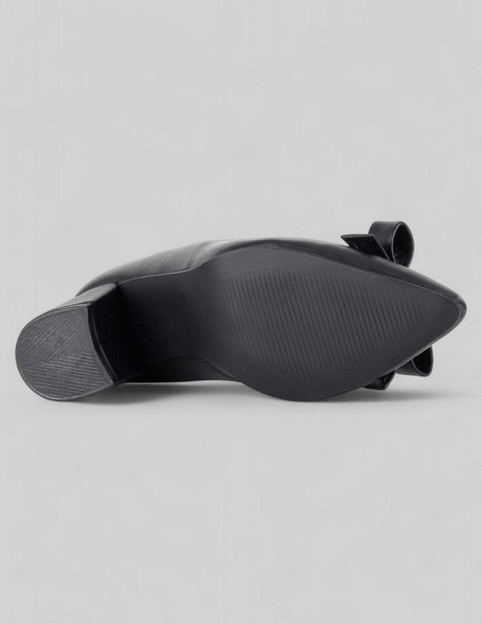 Zapatillas Signature Line en Piel – Negro