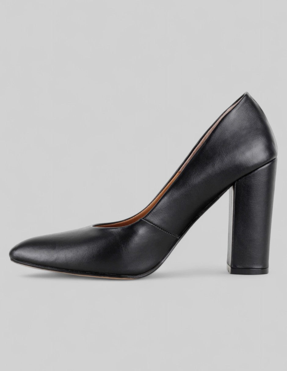 Zapatillas Classy en Piel vegana – Negro