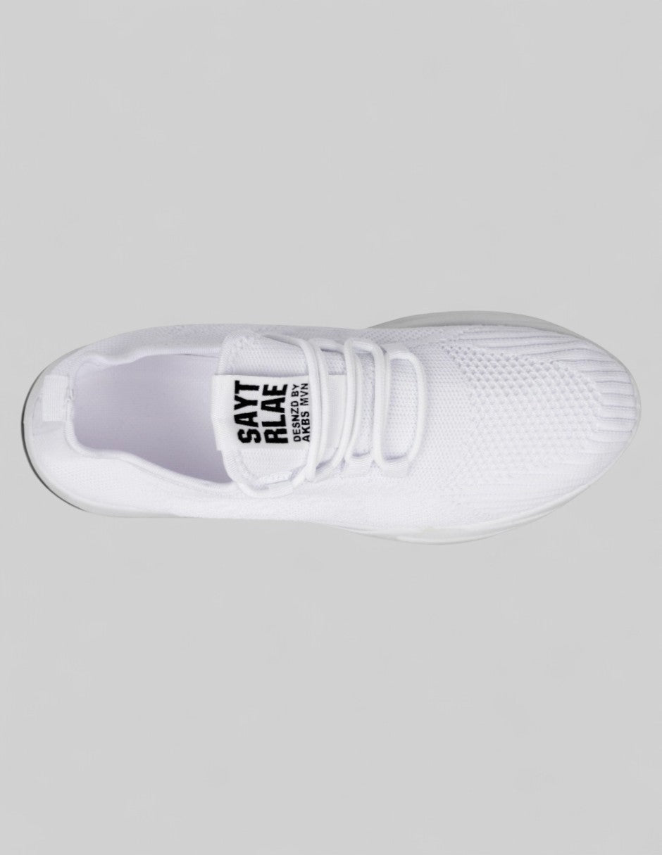 Tenis tipo deportivo  Stormer en Textil – Blanco