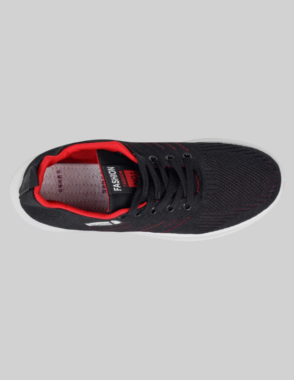 Tenis tipo deportivo  Stormer en Textil – Negro
