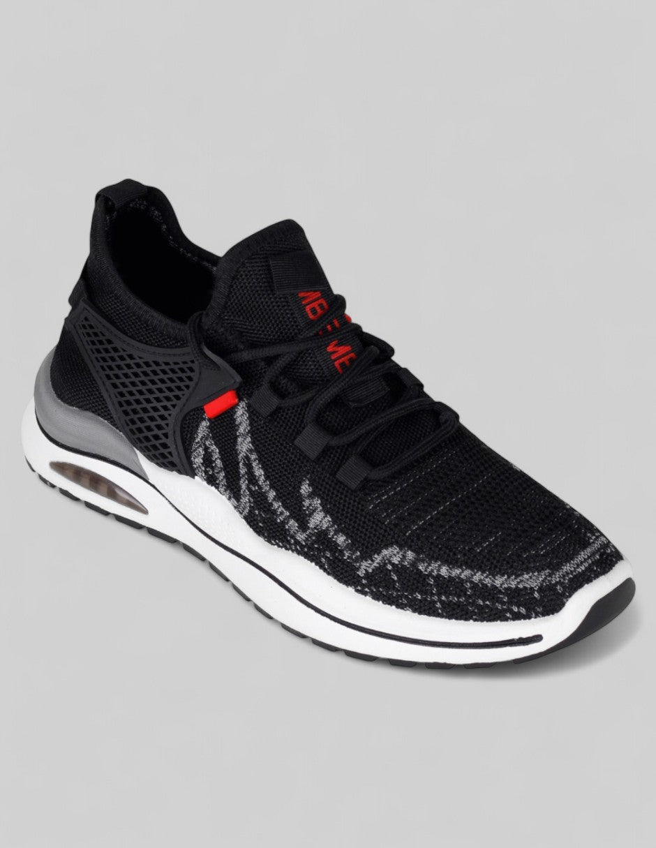 Tenis tipo deportivo Exterior Textil Color Negro Para Hombre De RBBASICS