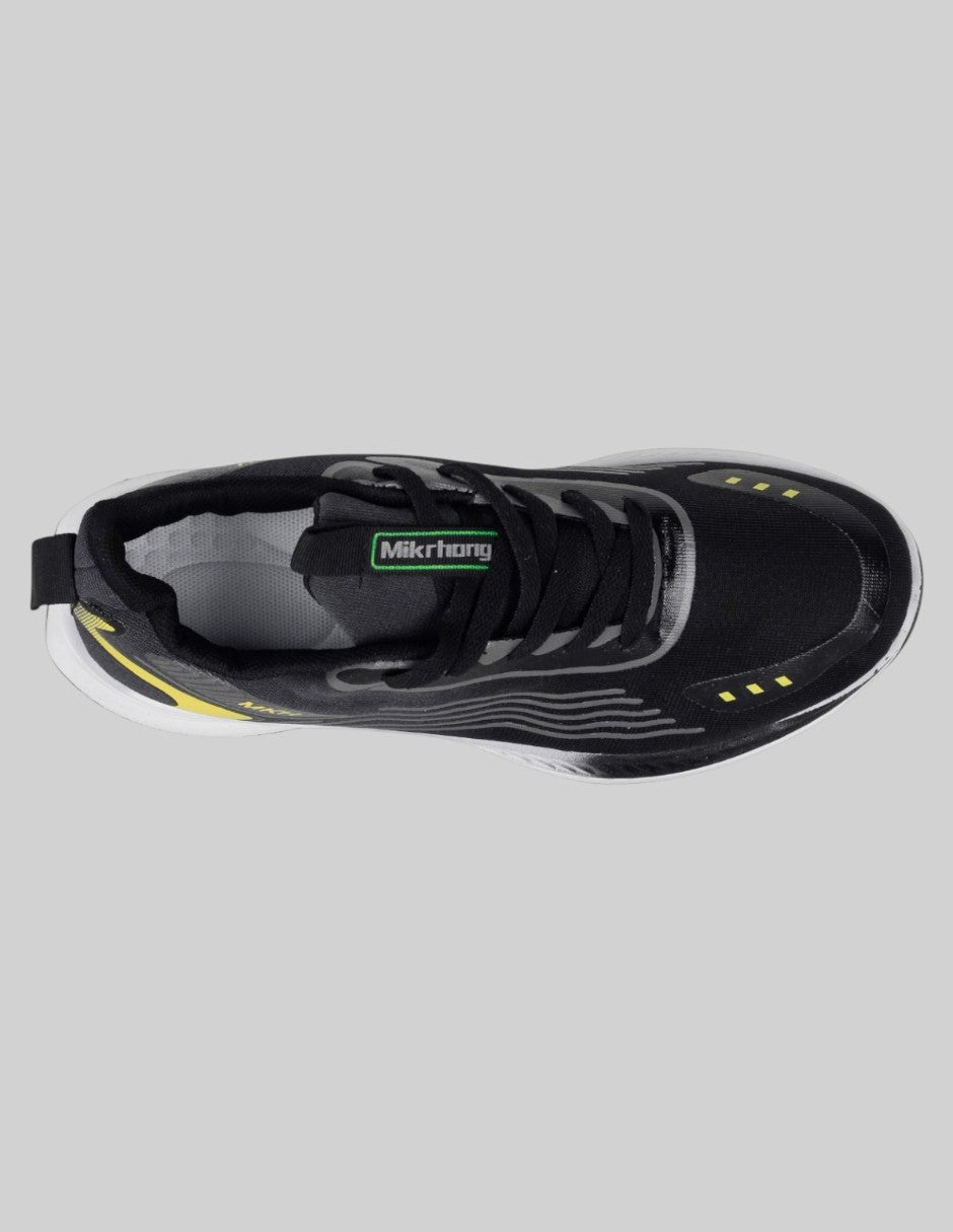 Tenis tipo deportivo  Stormer en Textil – Negro