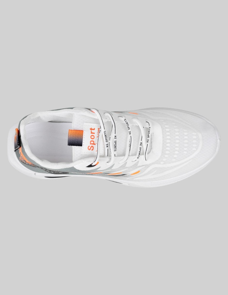 Tenis tipo deportivo  Stormer en Textil – Blanco