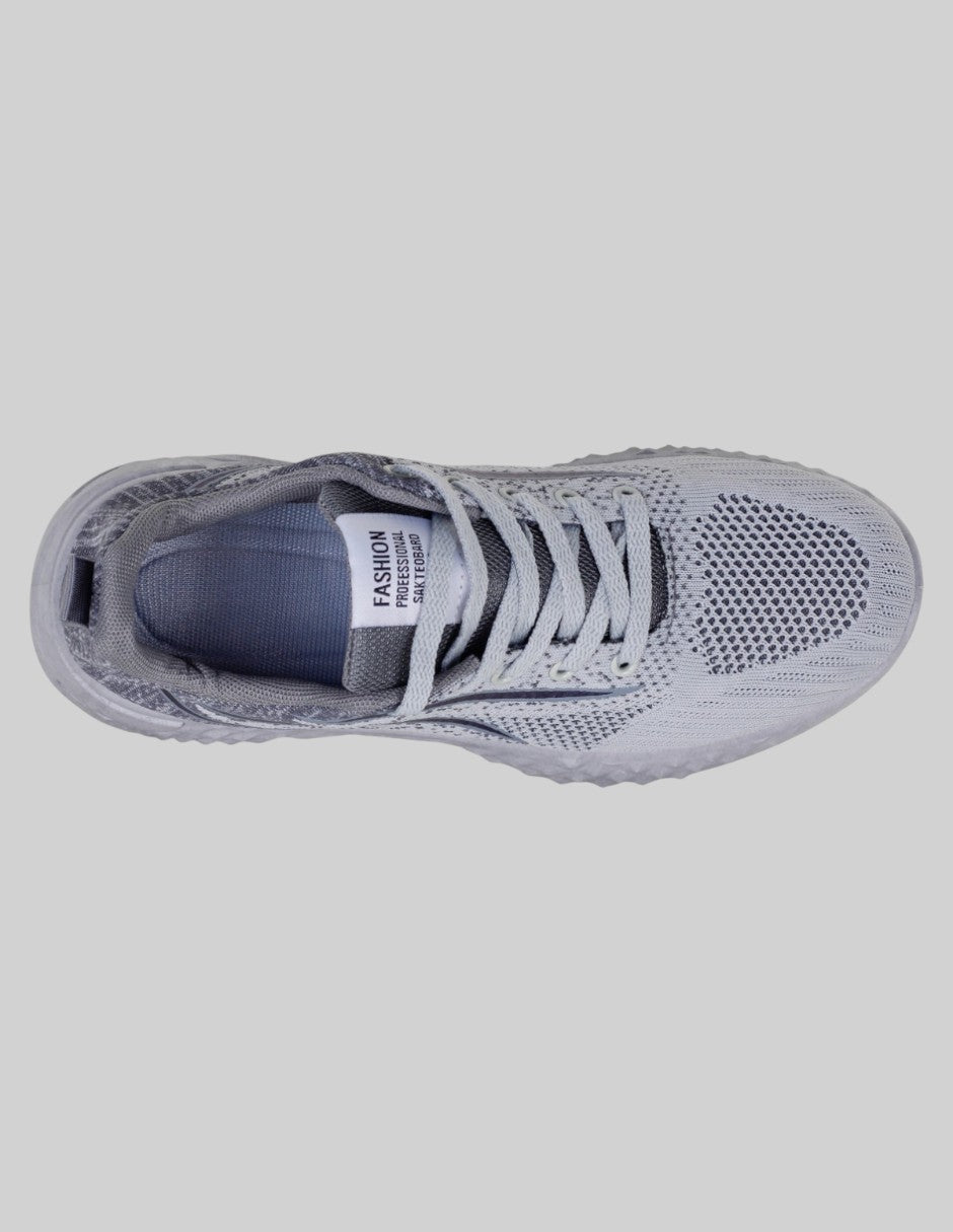Tenis tipo deportivo  Stormer en Textil – Gris