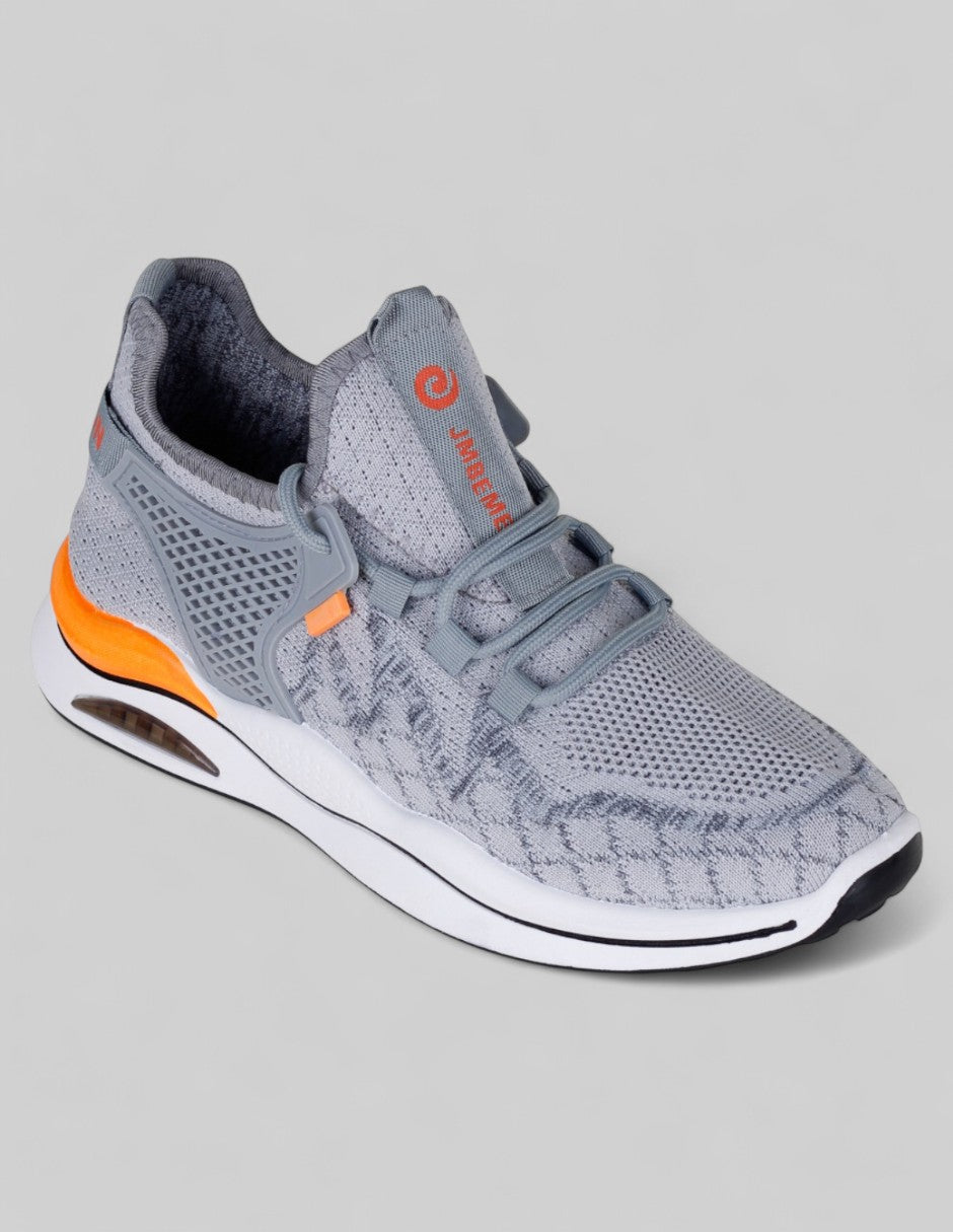 Tenis tipo deportivo Exterior Textil Color Gris Para Hombre De RBBASICS