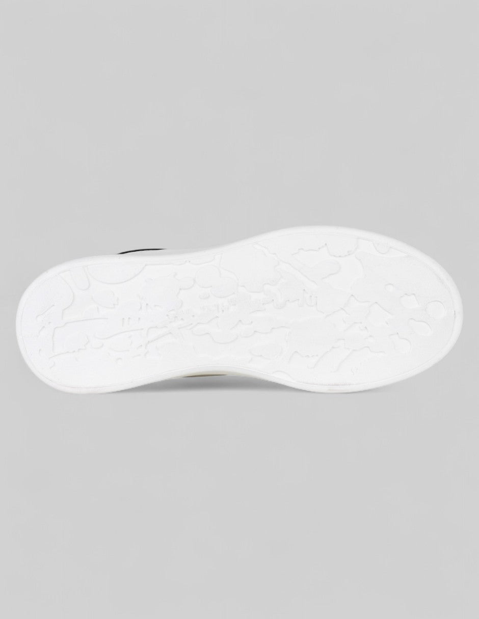 Tenis con cordones  Grid en Sintético – Blanco