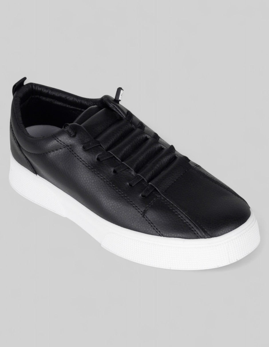 Tenis con cordones Exterior Sintético Color Negro Para Hombre De RBBASICS