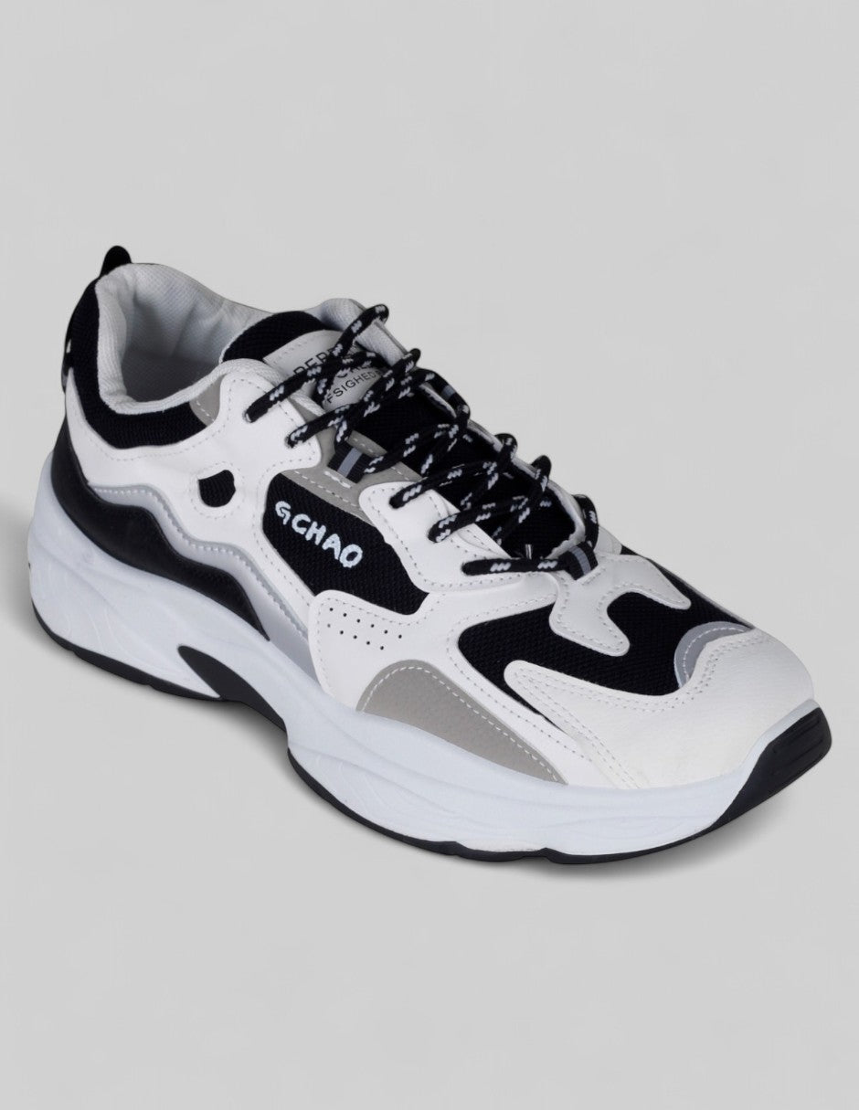 Tenis tipo deportivo Exterior Textil Color Gris Para Hombre De RBBASICS