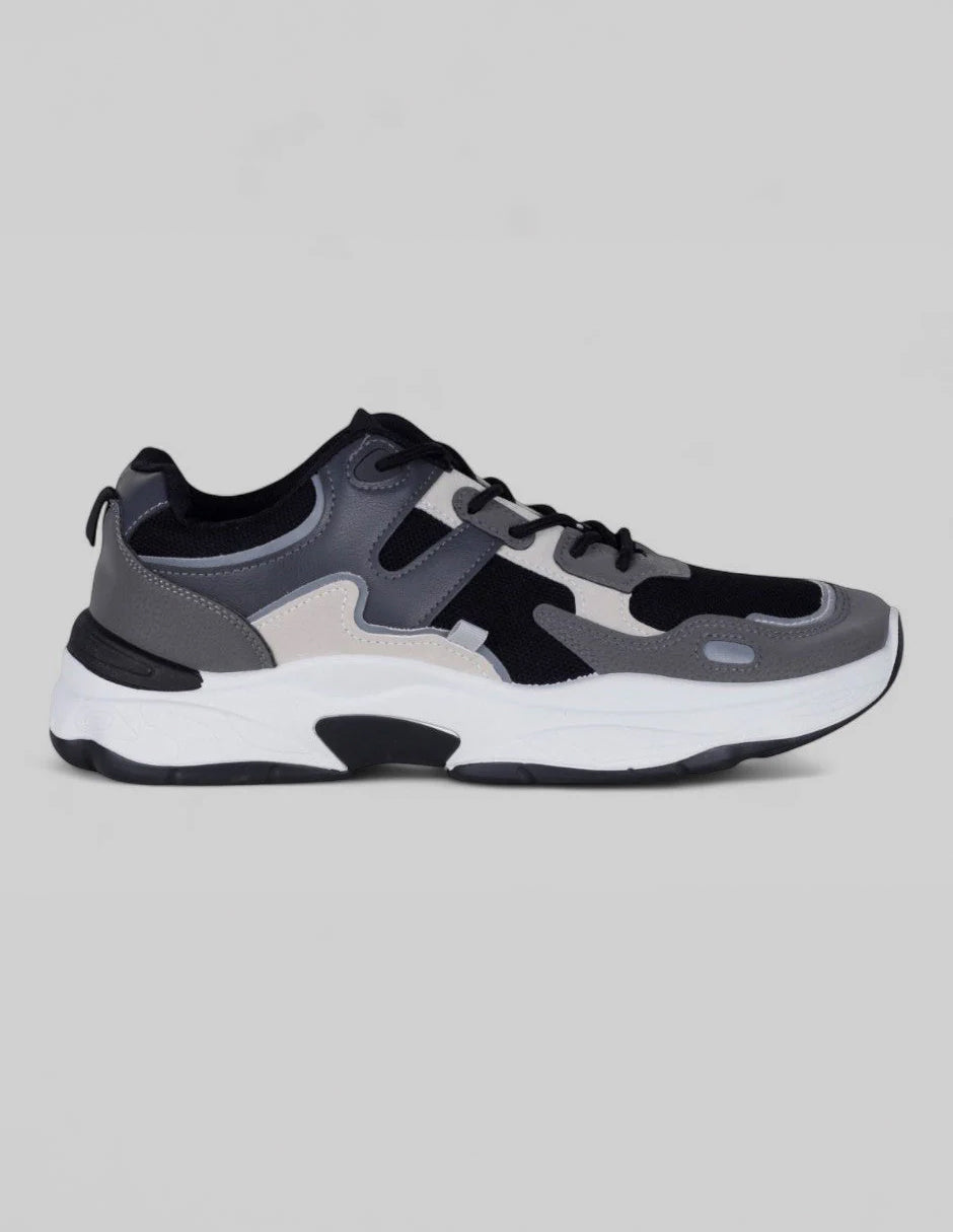 Tenis tipo deportivo Stormer  en Textil – Gris