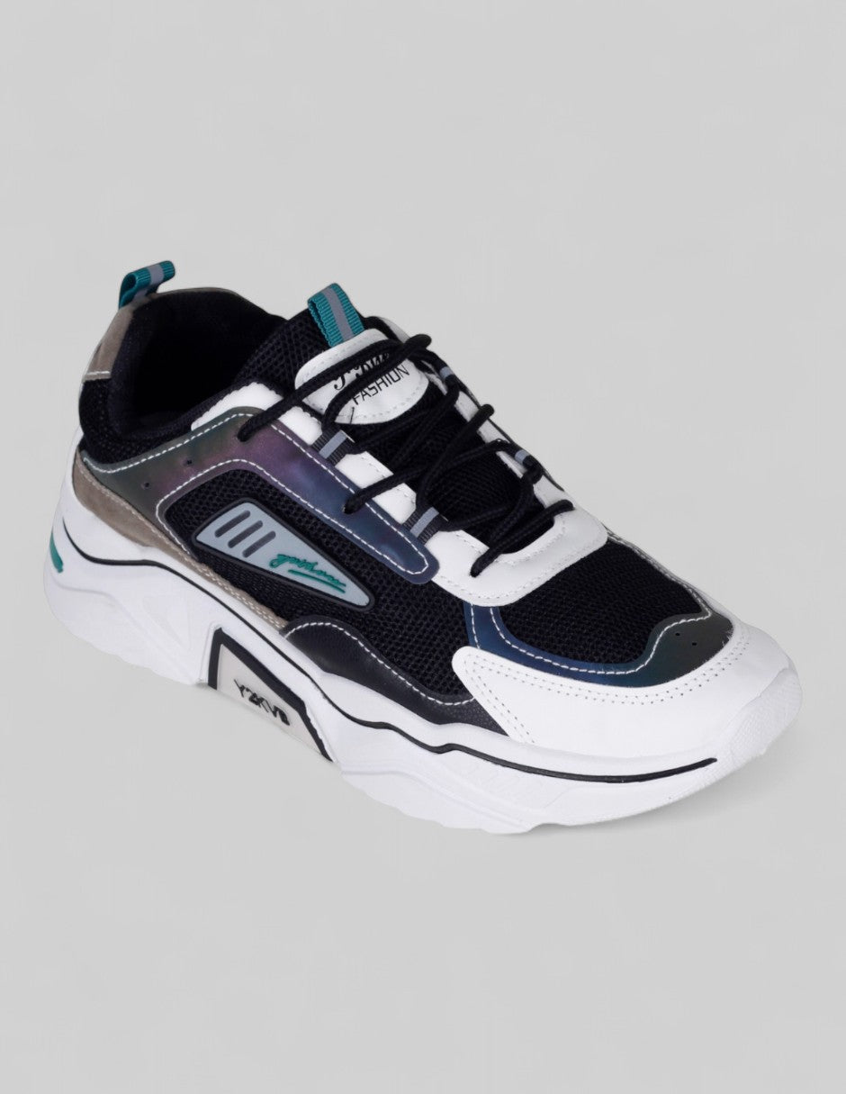 Tenis tipo deportivo Exterior Textil Color Negro Para Hombre De RBBASICS