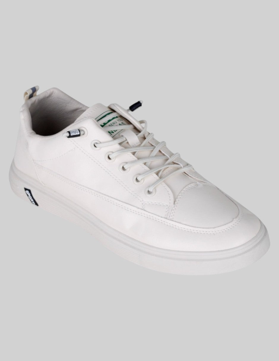 Tenis con cordones Exterior Sintético Color Beige Para Hombre De RBBASICS