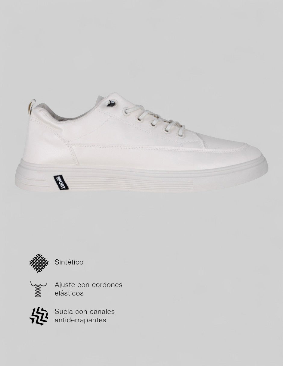 Tenis con cordones  Grid en Sintético – Beige