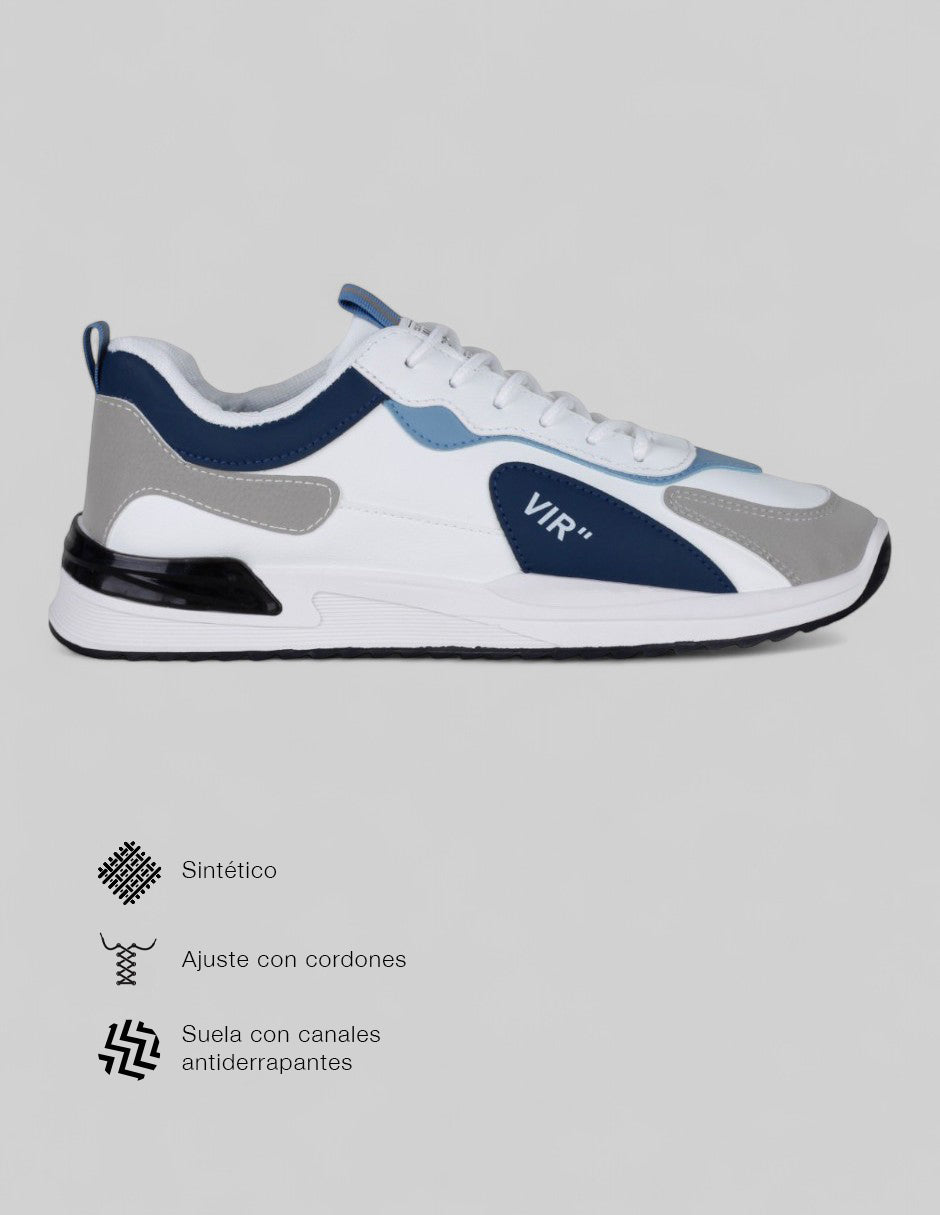 Tenis tipo deportivo  Stormer en Sintético – Blanco