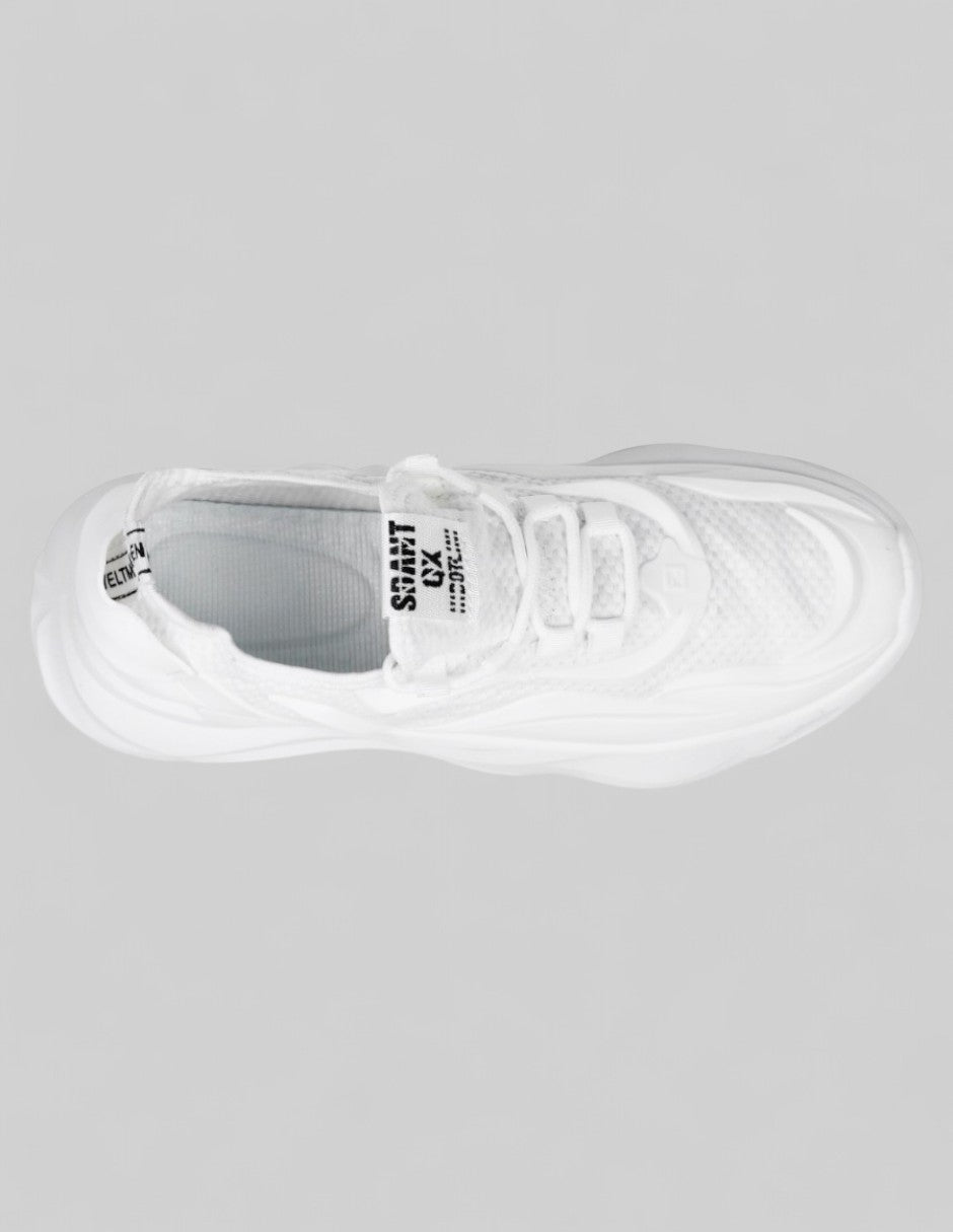Tenis tipo deportivo  Stormer en Textil – Blanco
