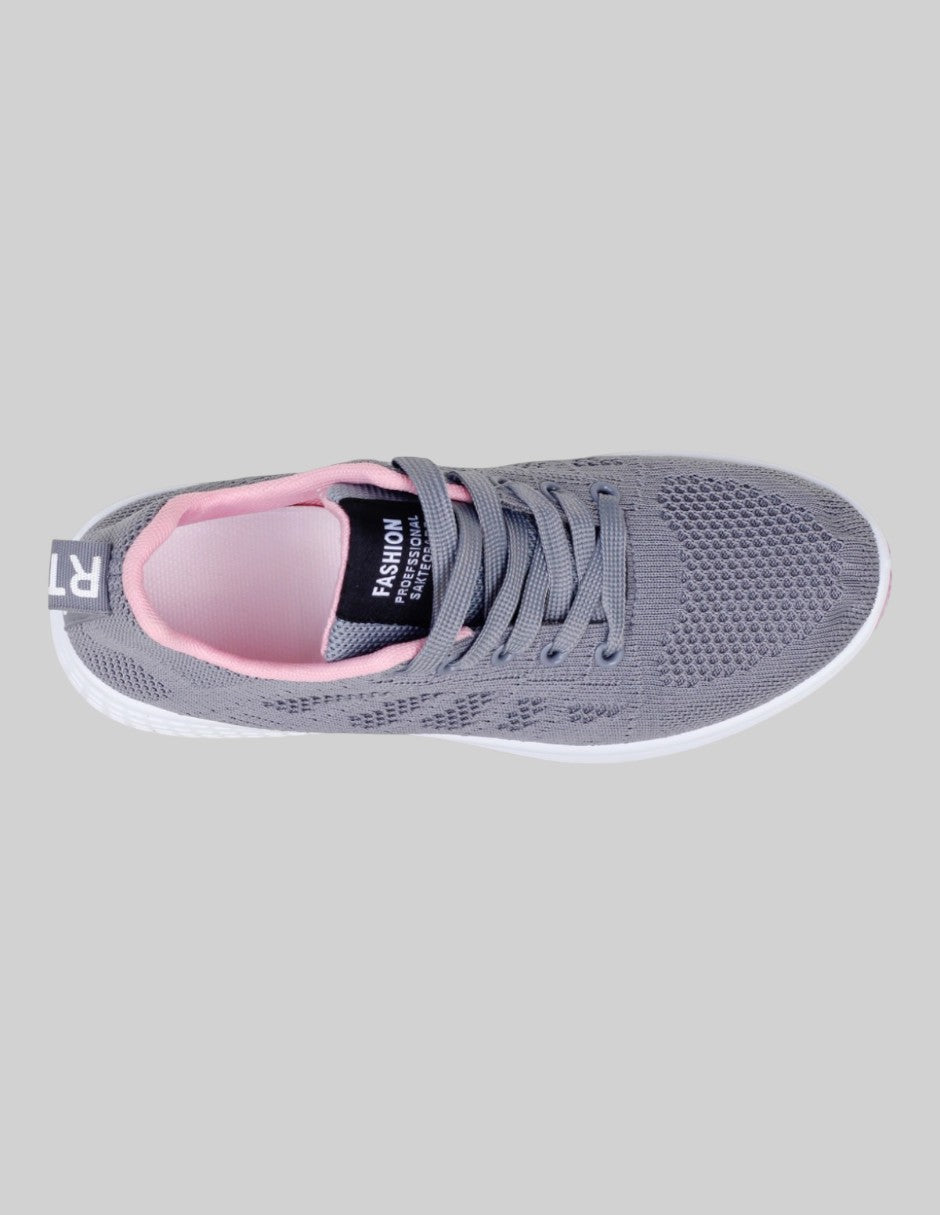 Tenis tipo deportivo  Sfera en Textil – Gris
