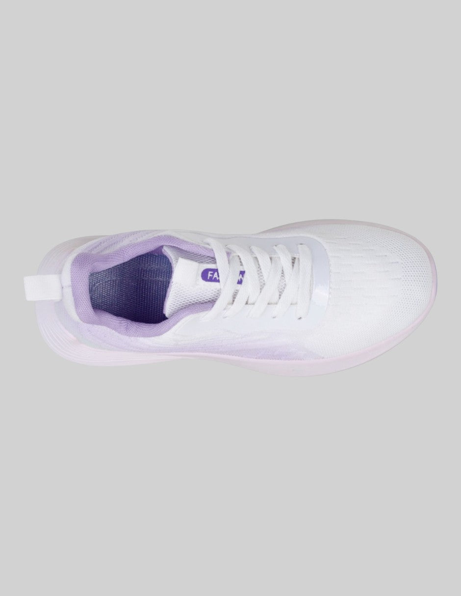 Tenis tipo deportivo  Sfera en Textil – Blanco