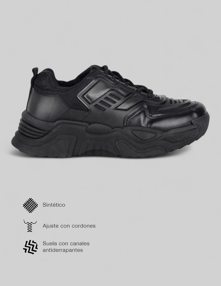 Tenis tipo deportivo  Sfera en Sintético – Negro