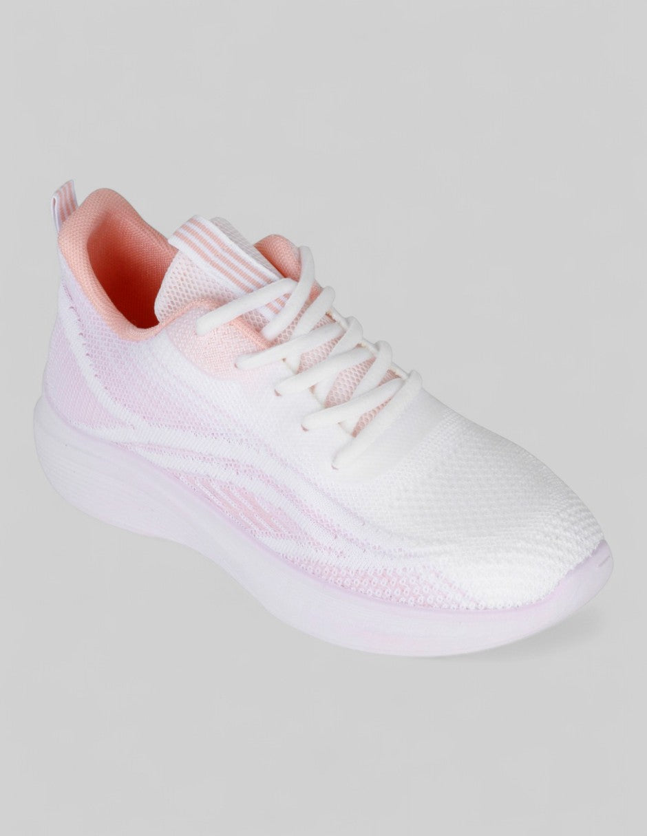 Tenis tipo deportivo Exterior Textil Color Rosa Para Mujer De RBBASICS