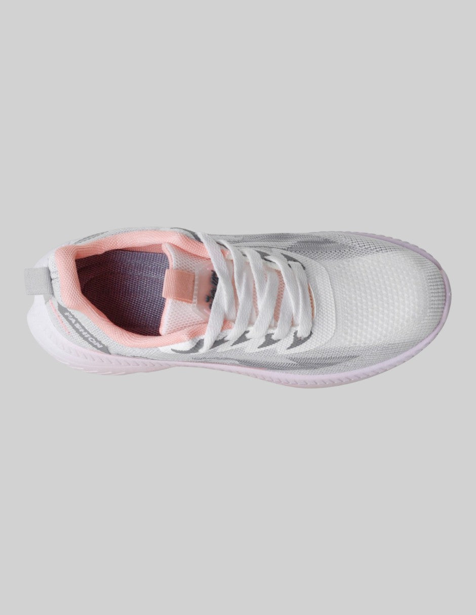 Tenis tipo deportivo  Sfera en Textil – Blanco