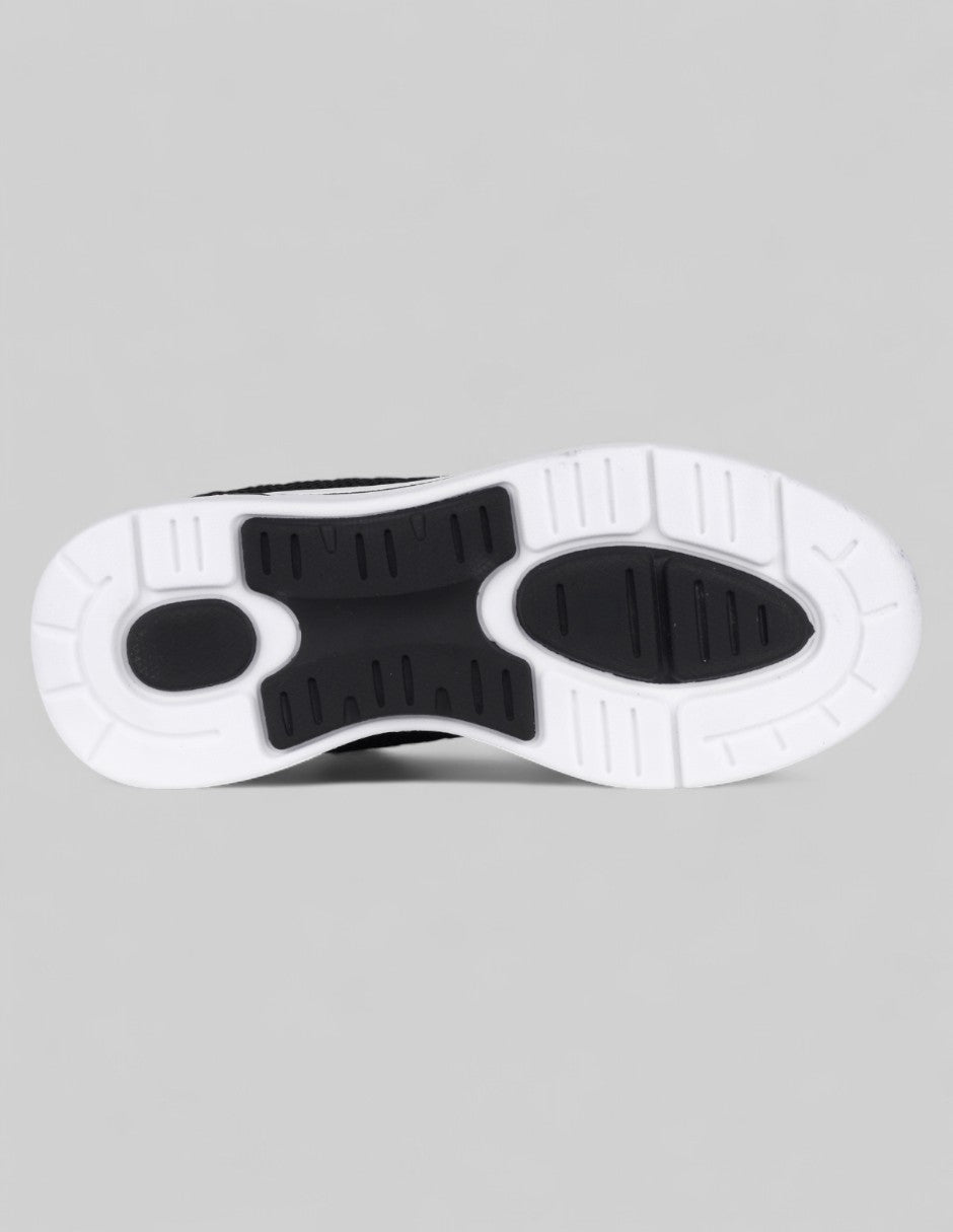 Tenis tipo deportivo   Sfera en Textil – Negro