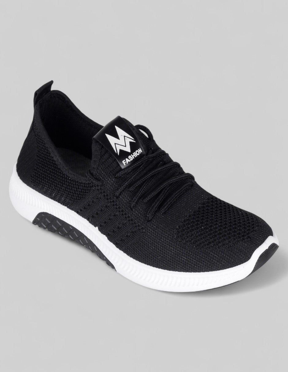 Tenis tipo deportivo Exterior Textil Color Negro Para Mujer De RBBASICS