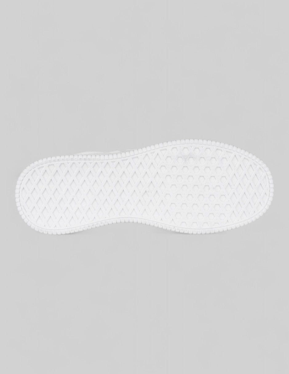Tenis con cordones  Orbit en Textil – Blanco