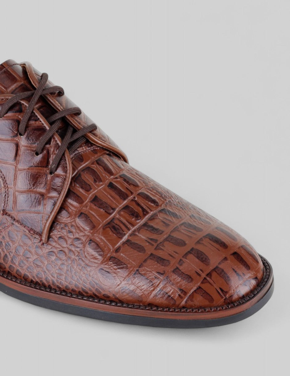 Zapatos de vestir Signature Line en Piel – Café