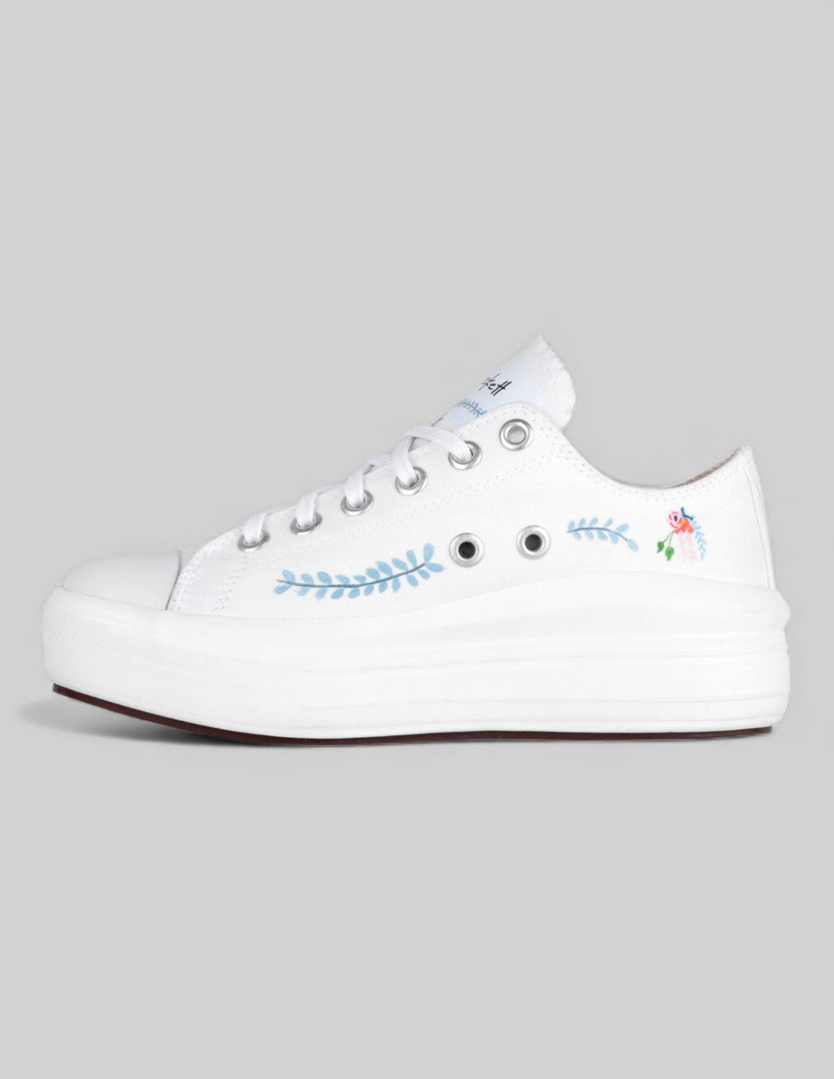 Tenis RBCOLABPROJECTS x Pippa Beckett  – Blanco | Edición limitada