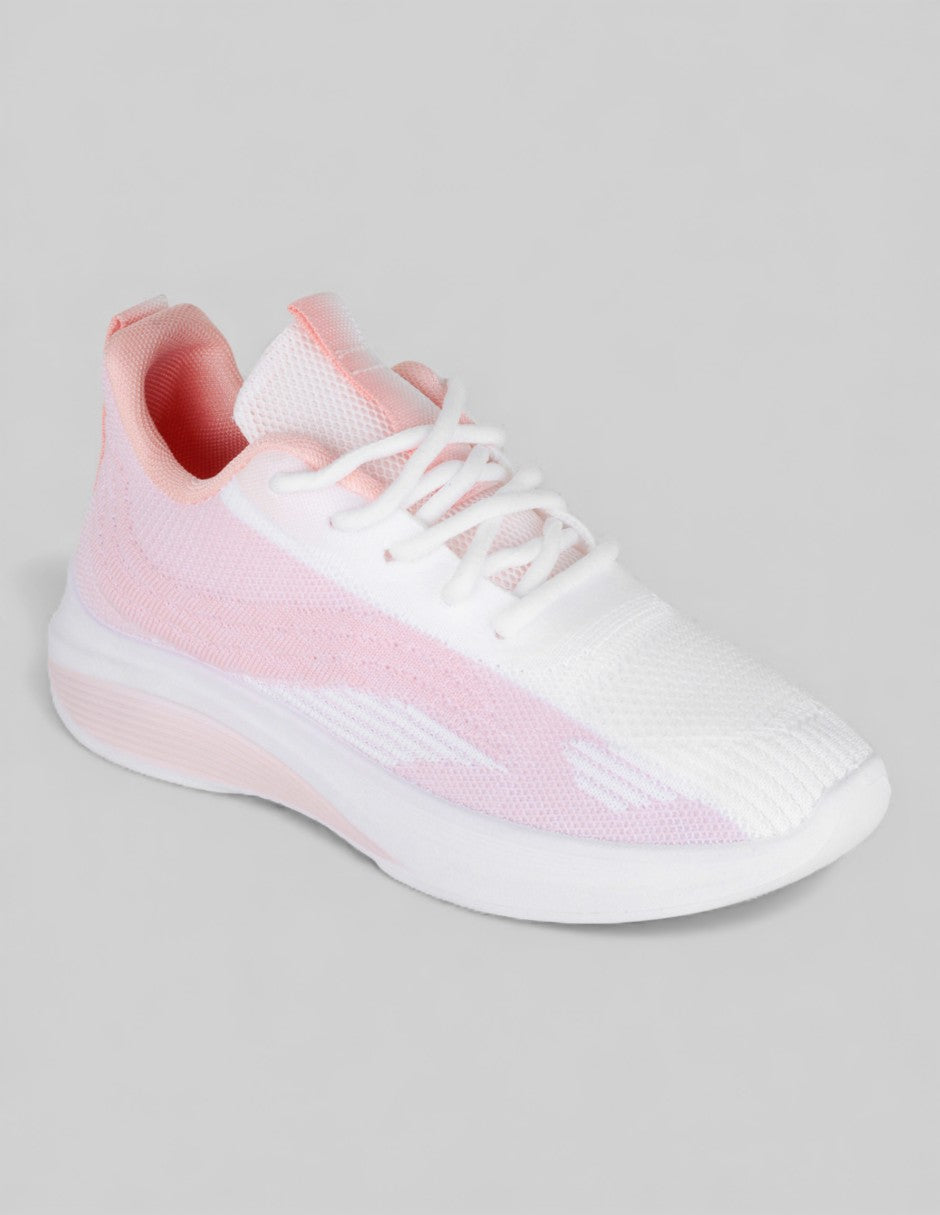Tenis tipo deportivo Exterior Textil Color Rosa Para Mujer De RBBASICS
