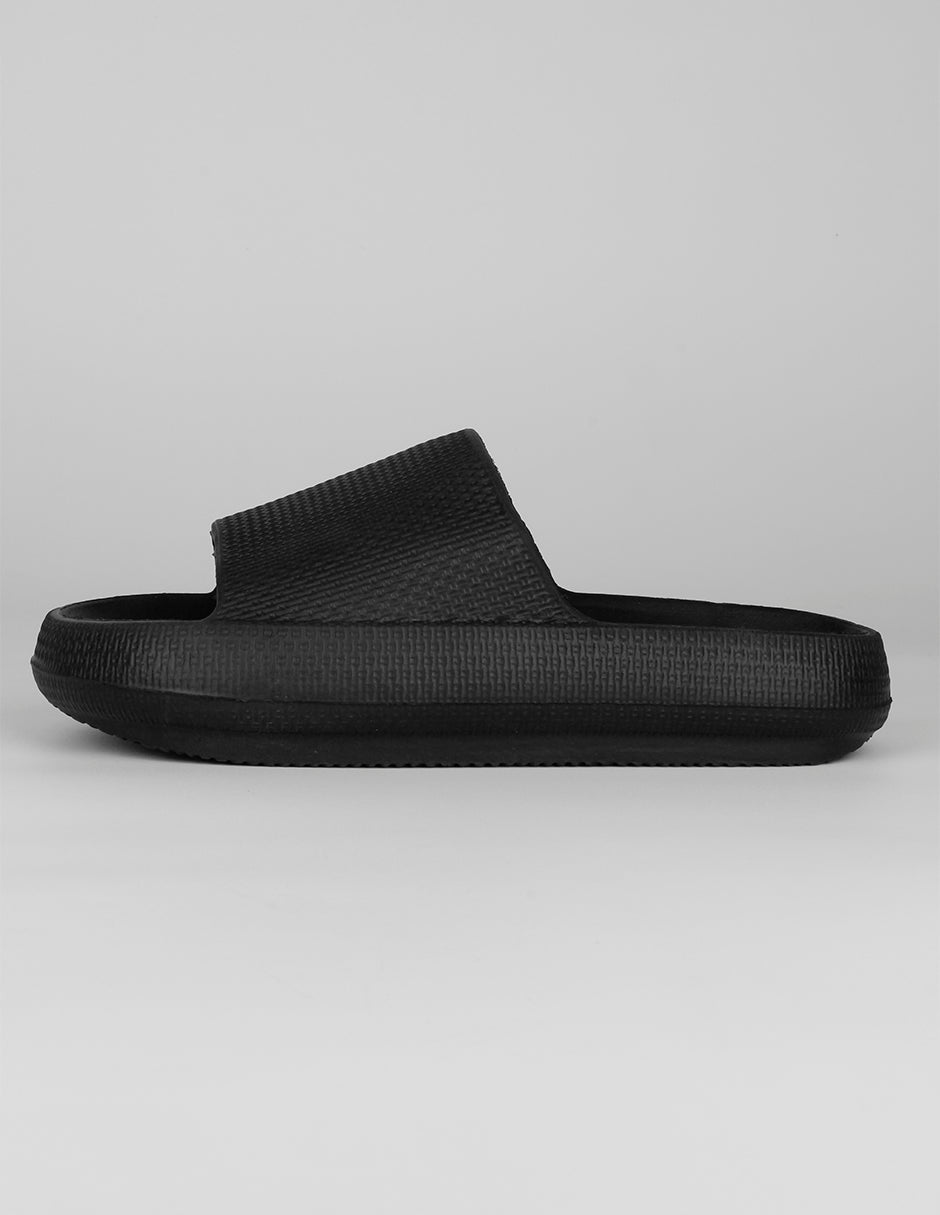 Sandalias clásicas Exterior Sintético Color Negro Para Mujer De RBBASICS