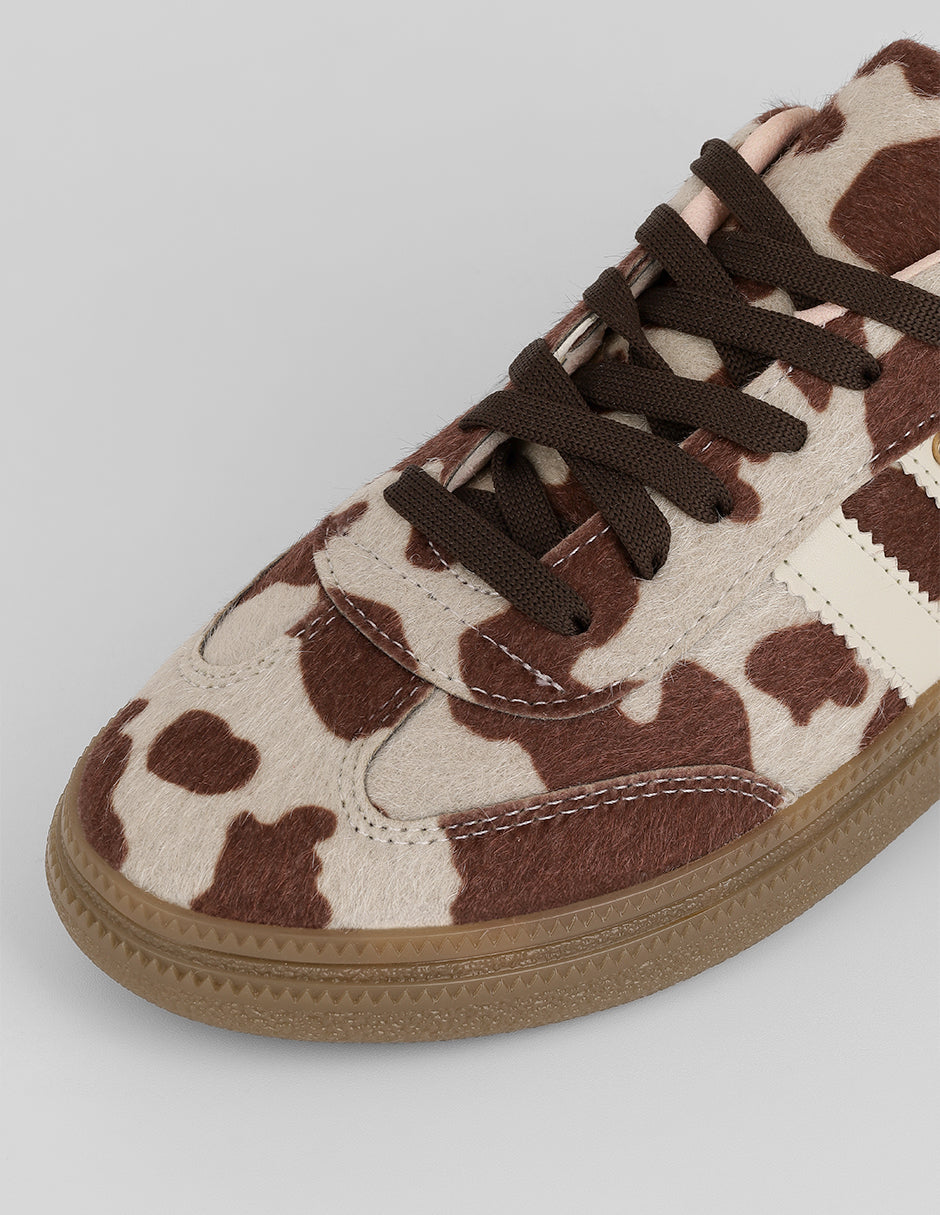 Tenis con cordones Jolene en Textil – Animal print