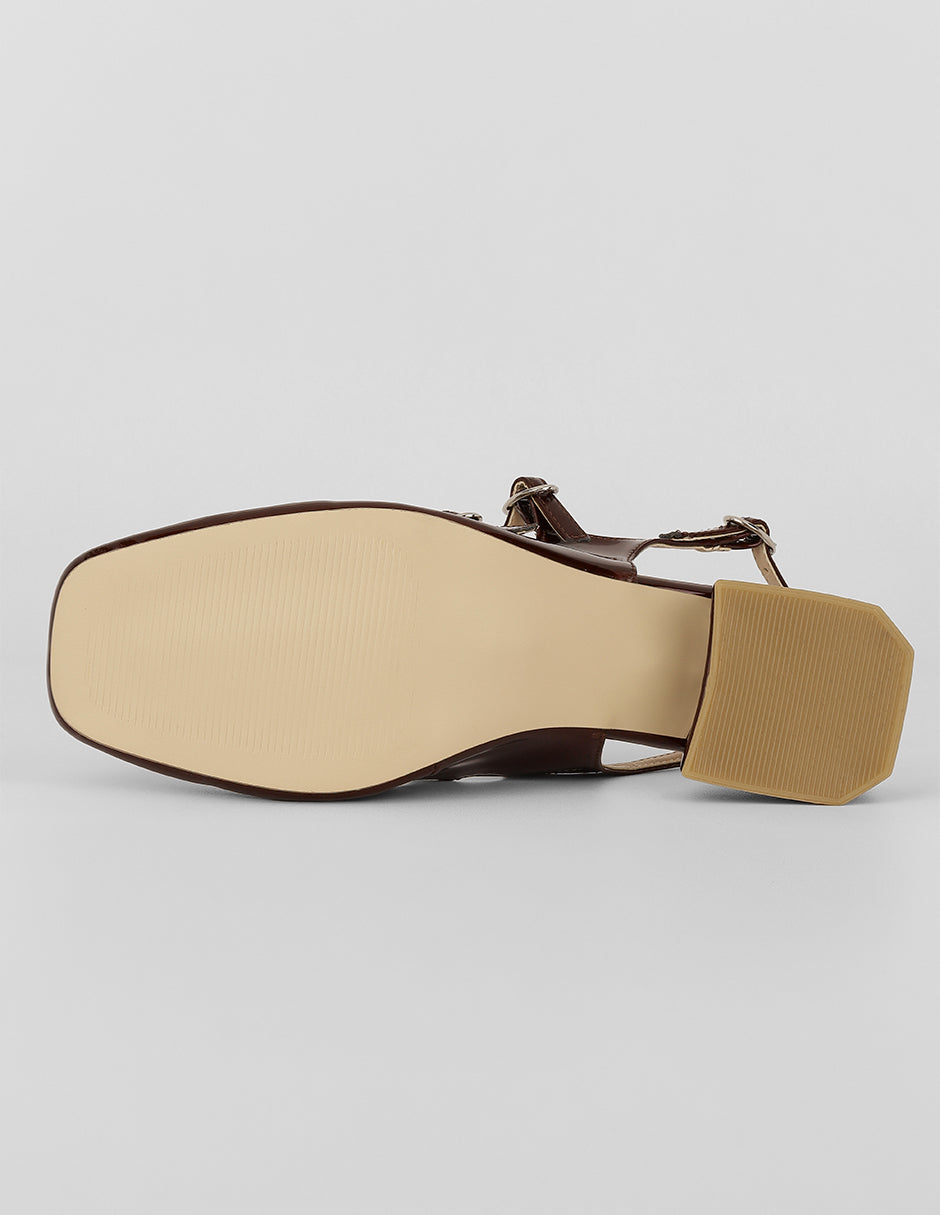 Zapatillas Simone en Charol – Rojo