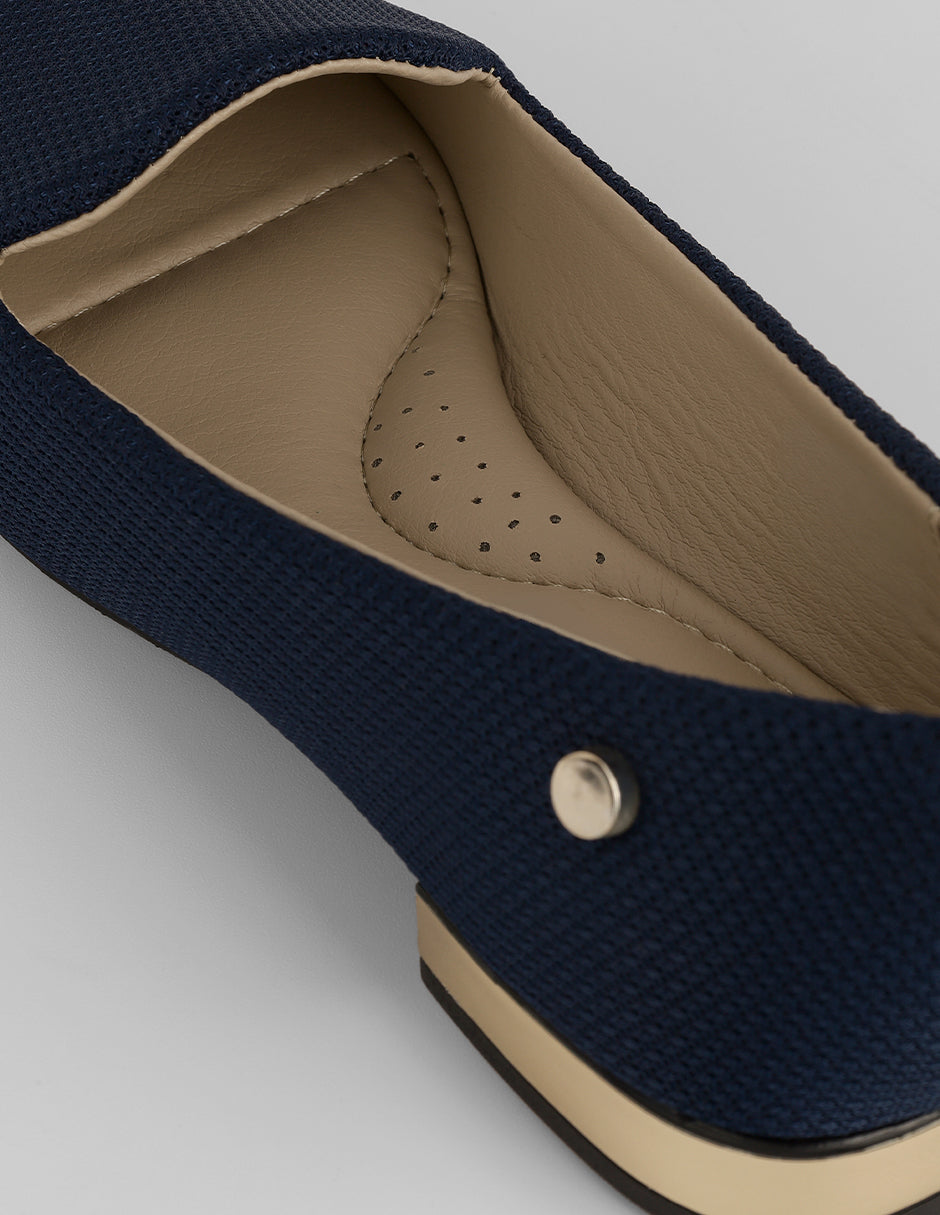 flats clásicas Comfy en Textil – Azul