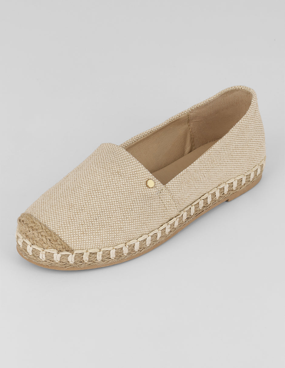 Zapatos de confort Naia en Textil – Beige