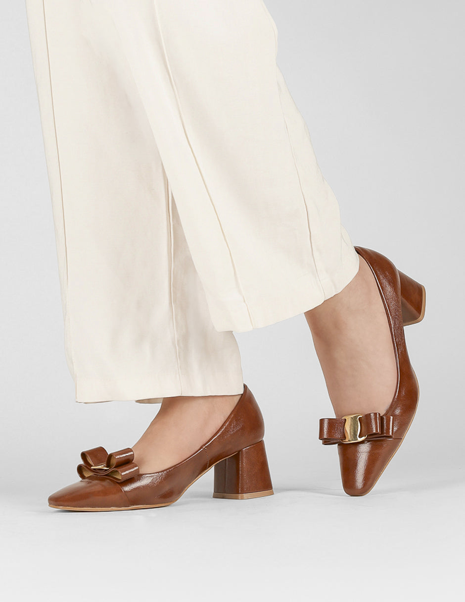 Zapatillas Vittoria en Piel vegana – Café