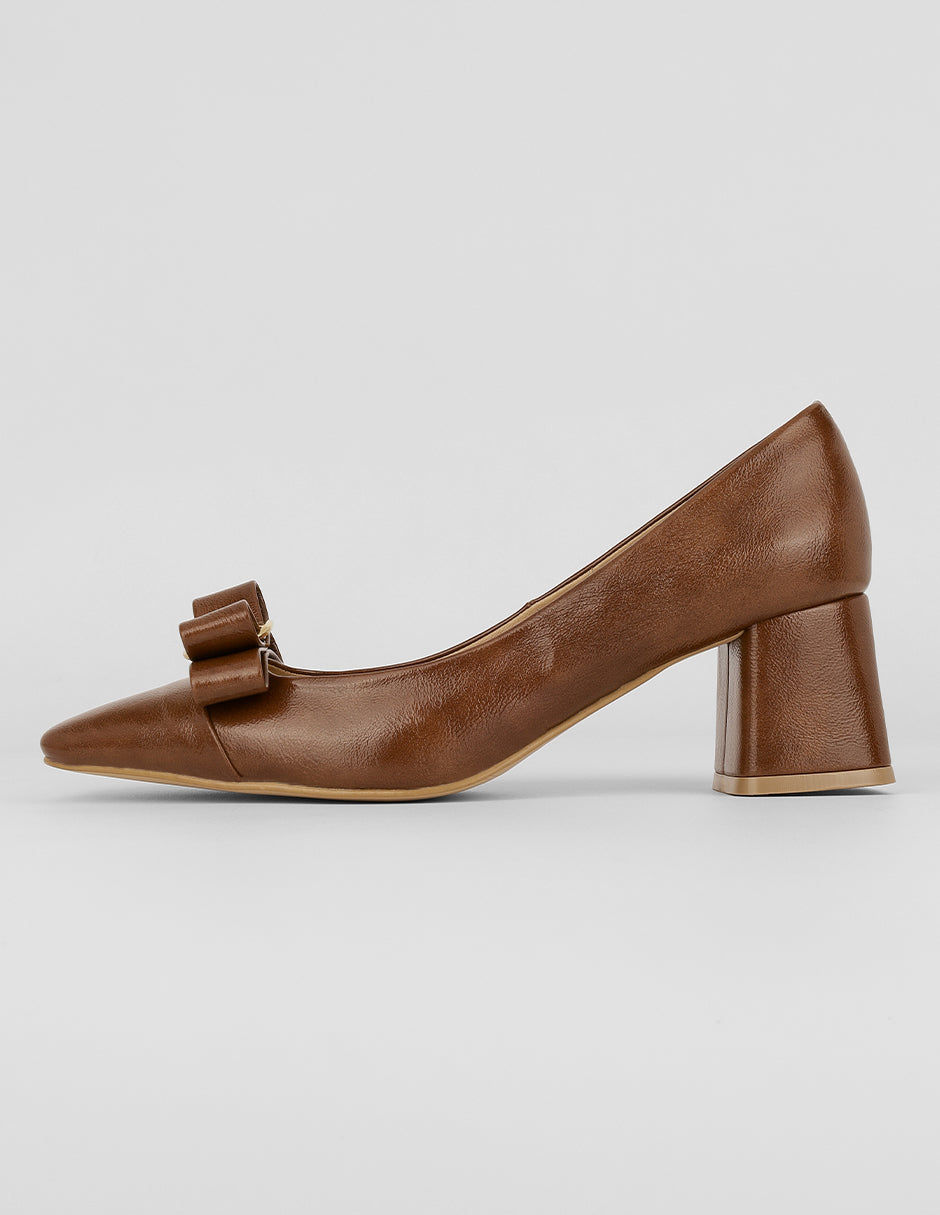 Zapatillas Exterior Piel vegana Color Café Para Mujer De RBCOLLECTION